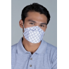 Disposable KF94 Monogram Mask In White