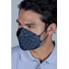 Disposable KF94 Monogram Mask In Black