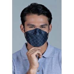 Disposable KF94 Monogram Mask In Black