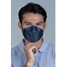 Disposable KF94 Monogram Mask In Black