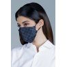 Disposable KF94 Monogram Mask In Black