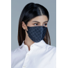 Disposable KF94 Monogram Mask In Black