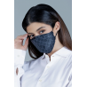 Disposable KF94 Monogram Mask In Black