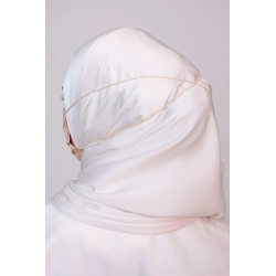 Disposable 3Ply Headloop Monogram Mask in Sand Brown