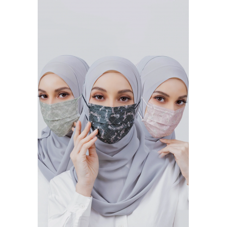 Disposable 3Ply Headloop Mask Ribbon